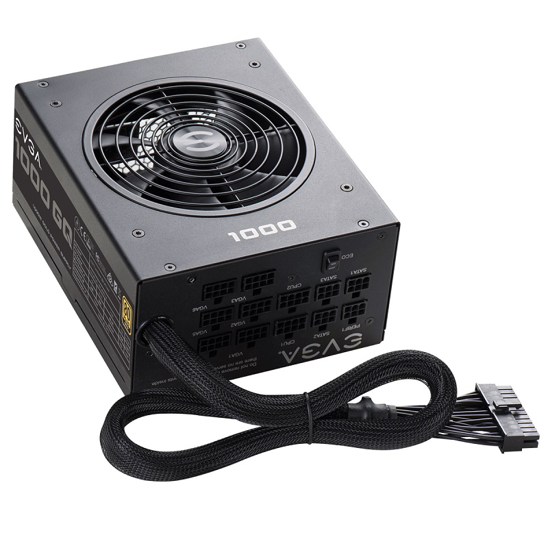 Захранване EVGA 1000 GQ 80+ Gold Semi Modular 210-GQ-1000-V2