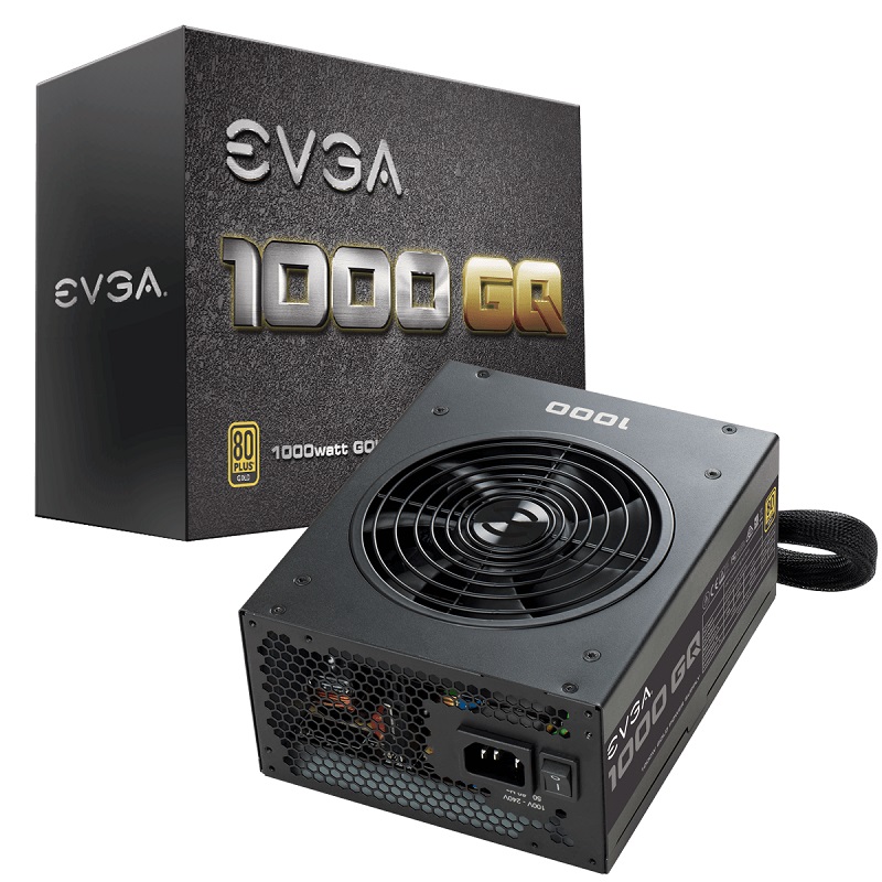 Захранване EVGA 1000 GQ 80+ Gold Semi Modular 210-GQ-1000-V2