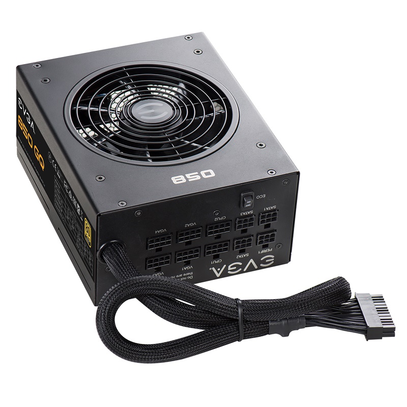 Захранване EVGA 850 GQ 80+ Gold Semi Modular 210-GQ-0850-V2