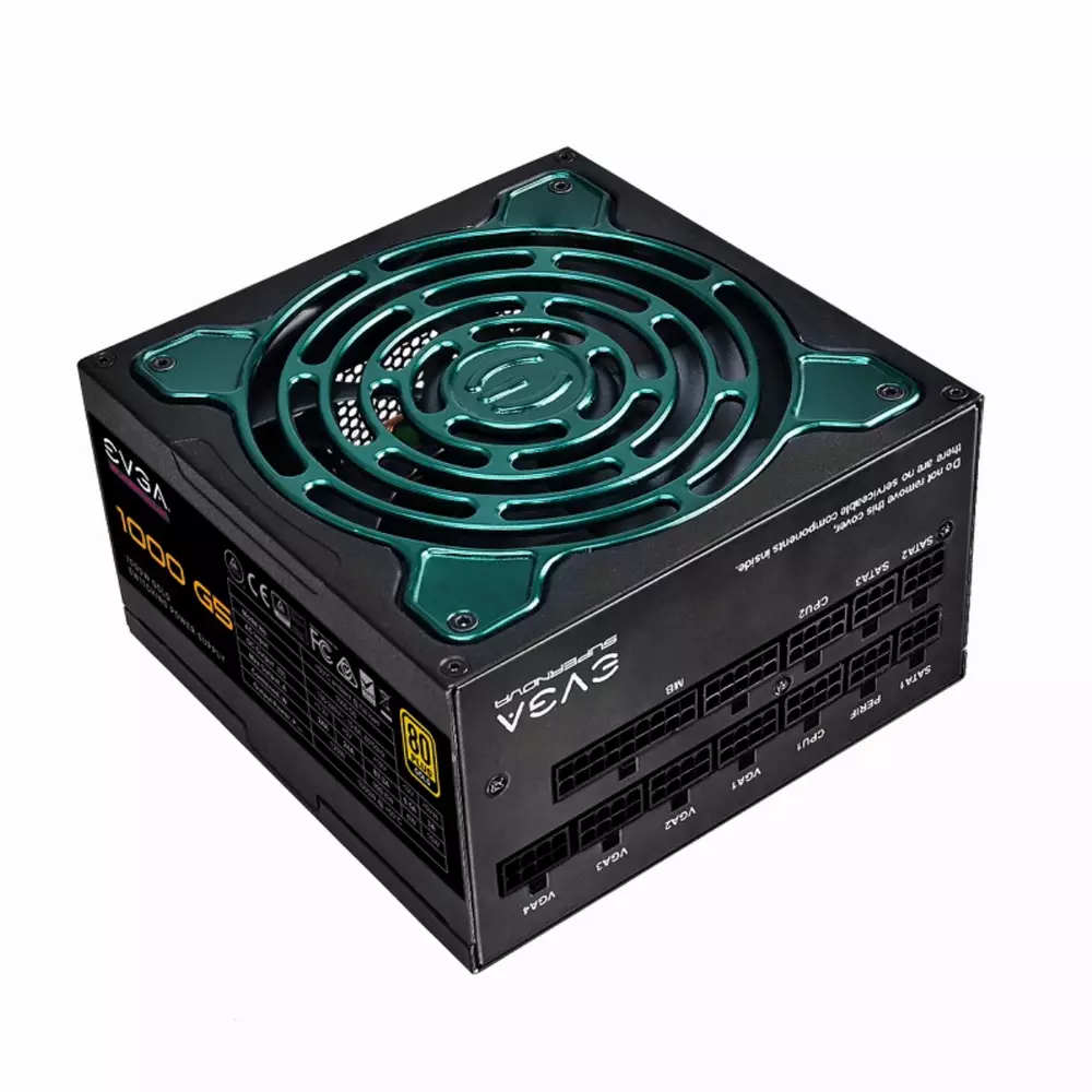 Захранване EVGA SuperNOVA 1000 G5, 80 Plus GOLD 1000W, Fully Modular 220-G5-1000-X2