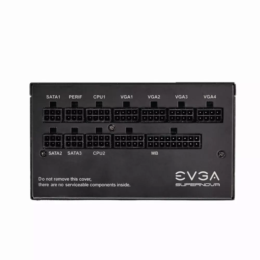 Захранване EVGA SuperNOVA 1000 G5, 80 Plus GOLD 1000W, Fully Modular 220-G5-1000-X2