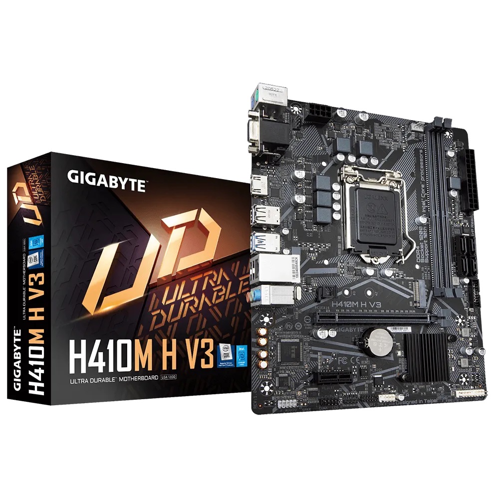 Дънна платка Gigabyte H410M H V3