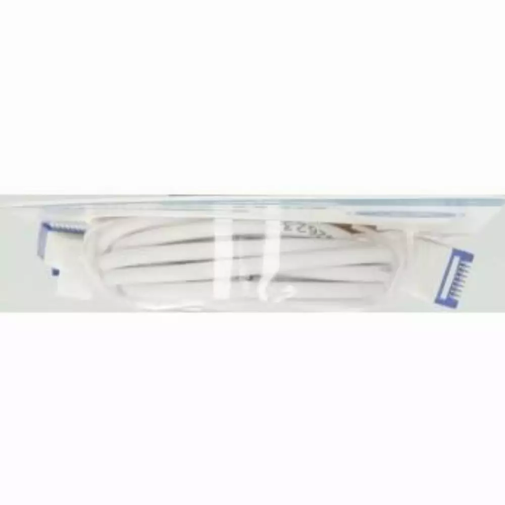 Мрежов кабел HAMA Flexi-Slim, U/UTP CAT 6a, 10 Gbit/s, RJ-45 - RJ45, 1.50 m, Бял