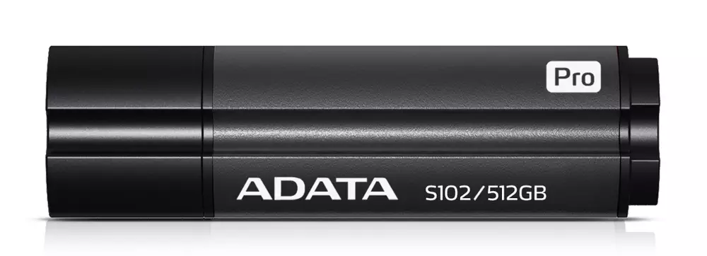USB памет ADATA PRO S102 512GB USB 3.2 Black - AS102P-512G-RGY