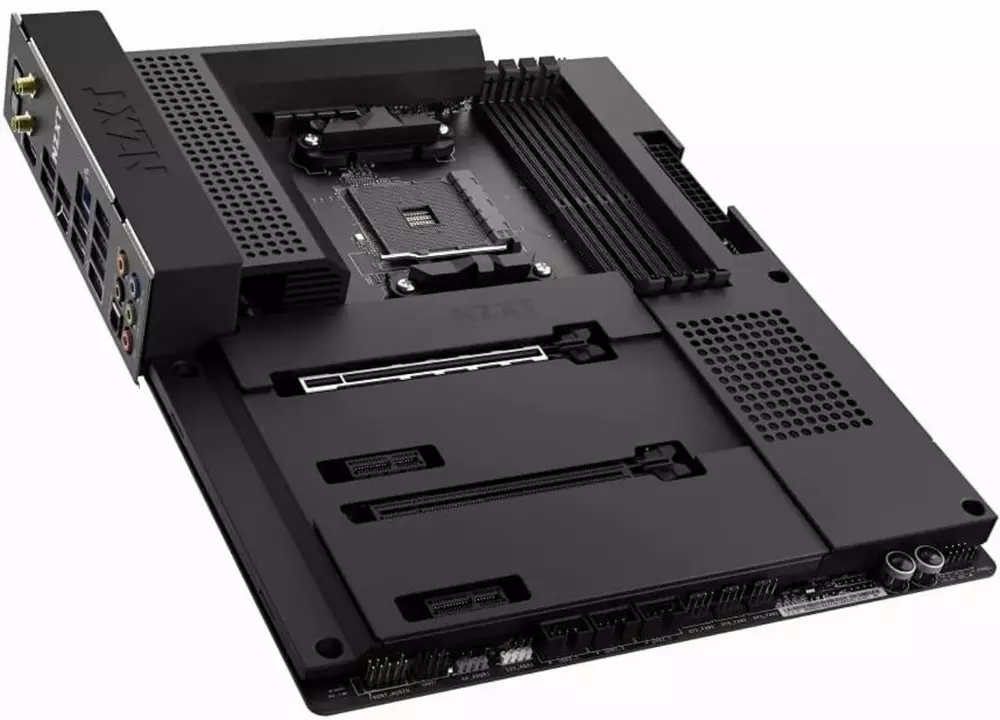 Дънна платка NZXT N7 B550 Wi-Fi Matte Black
