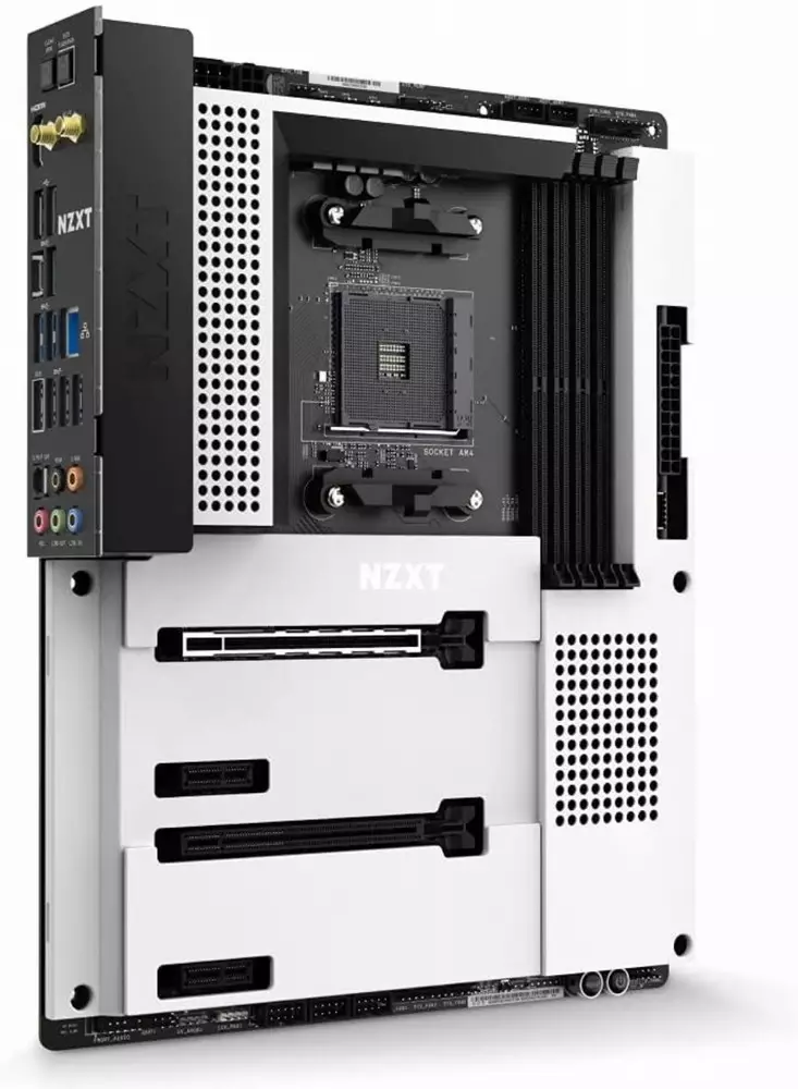 Placă de bază NZXT N7 B550 Wi-Fi Matte White