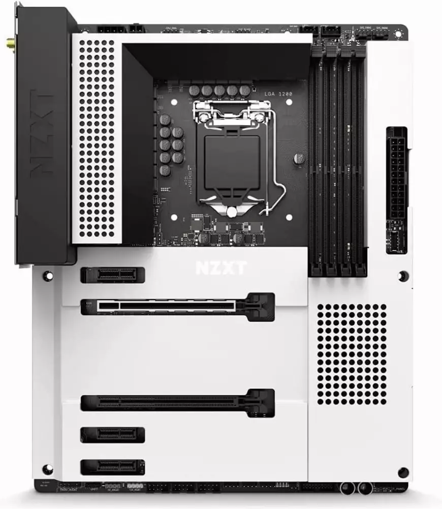 Дънна платка NZXT N7 Z590 Wi-Fi Matte White