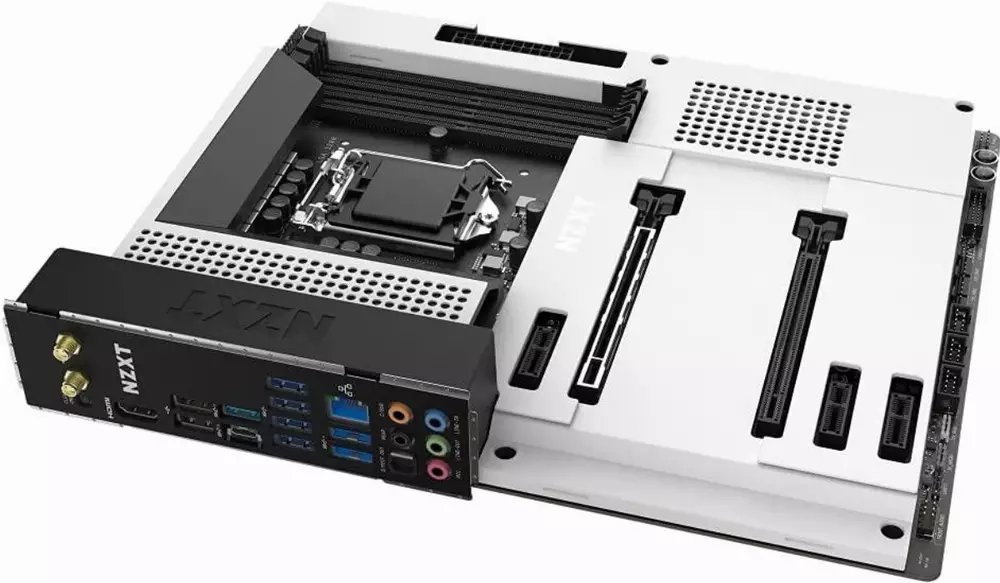 Дънна платка NZXT N7 Z590 Wi-Fi Matte White