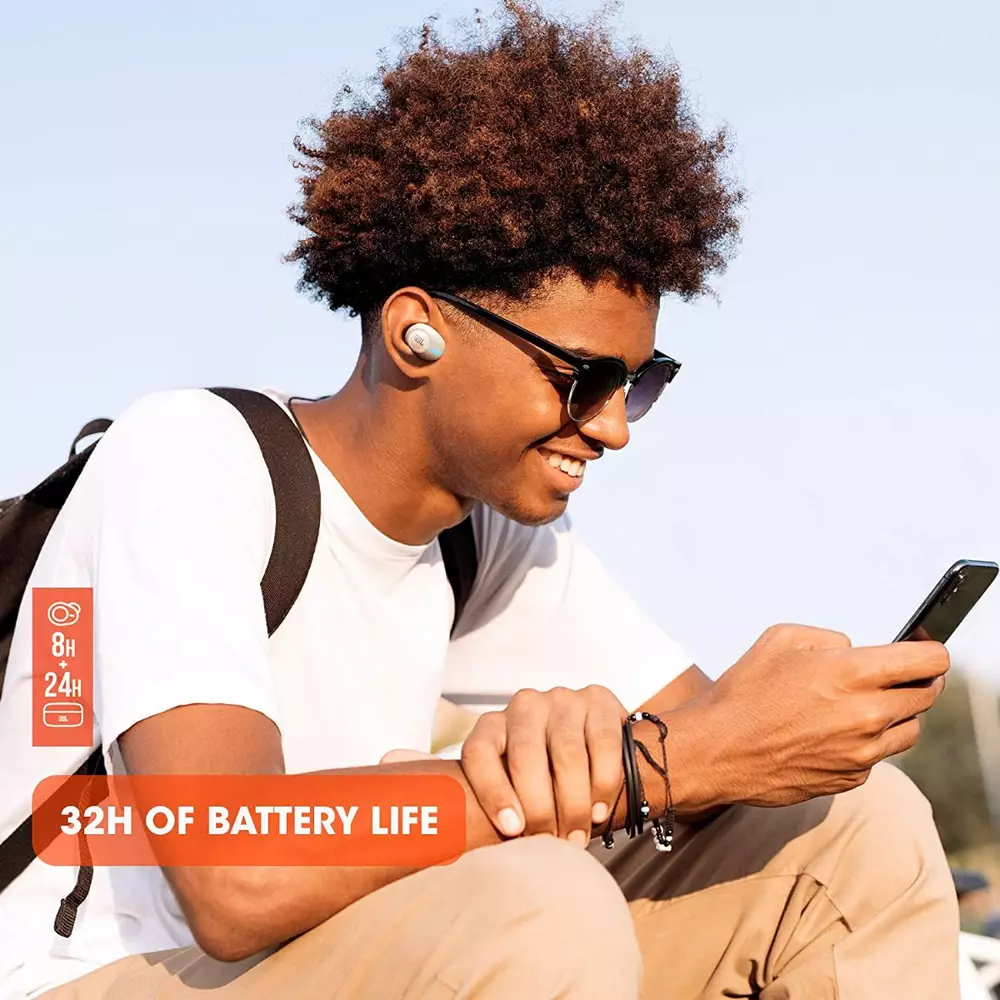 Блутут слушалки JBL Tune 125 TWS Черен