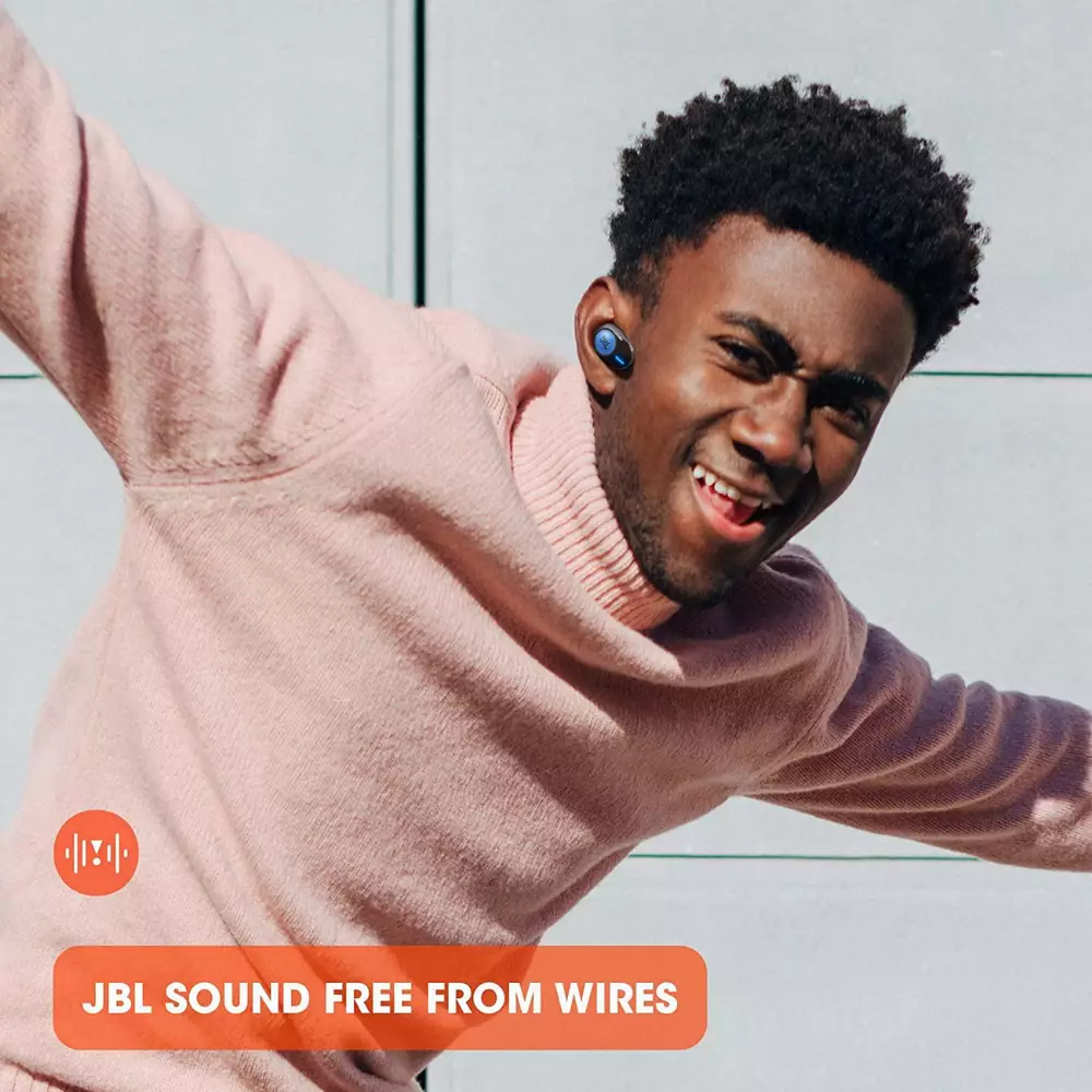 Блутут слушалки JBL Tune 125 TWS Черен