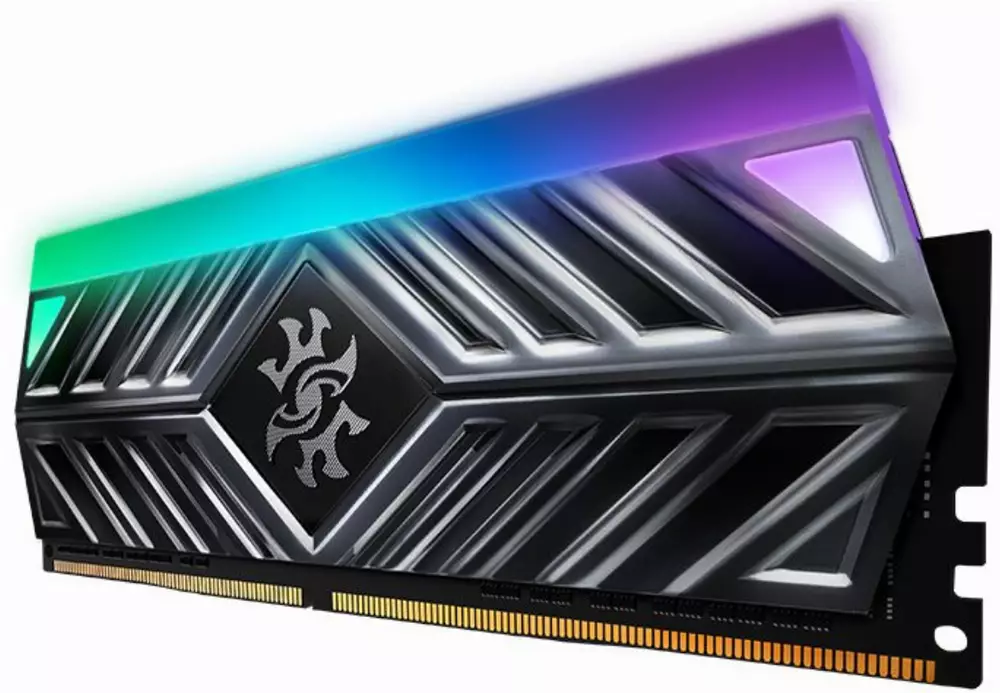 Памет ADATA Spectrix D41 RGB 8GB DDR4 3200MHz CL16 -  AX4U32008G16A-SB41