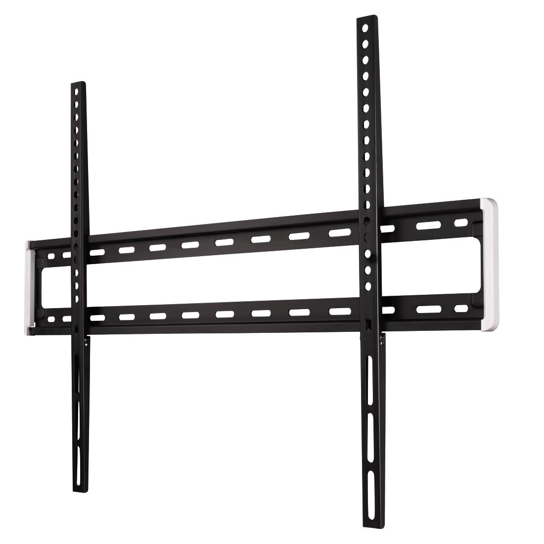 Стенна стойка за TV HAMA 118624, Фиксирана, 90", 75 кг, Черен