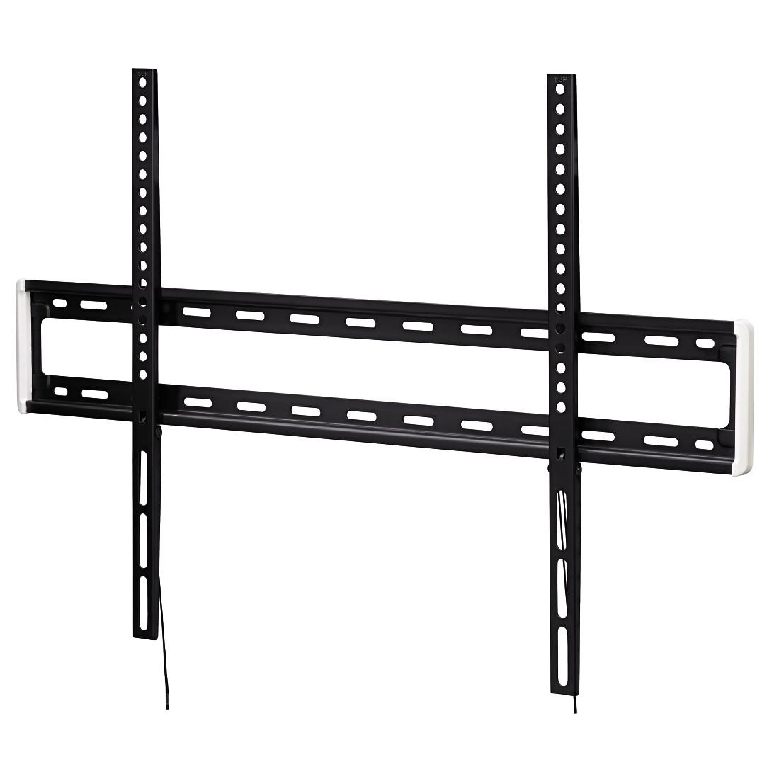 Стенна стойка за TV HAMA 118624, Фиксирана, 90", 75 кг, Черен