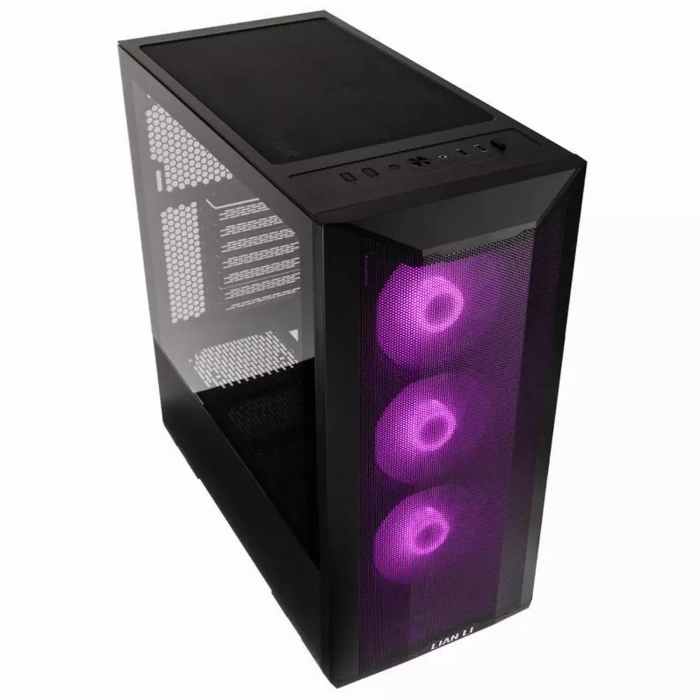 Кутия Lian Li LANCOOL II Mesh Mid-Tower TG DRGB Black