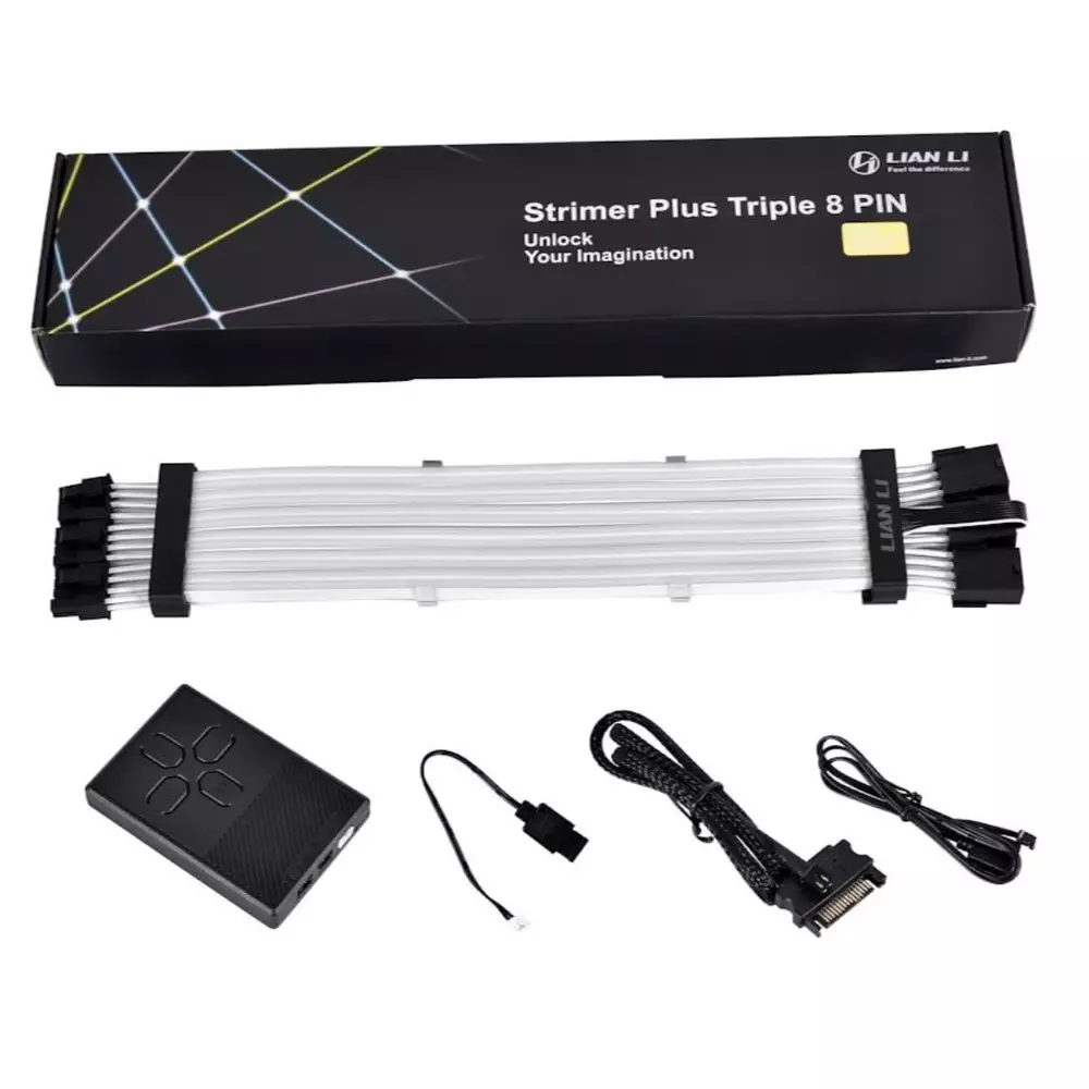 RGB за кабели GPU Lian Li Strimer Plus 3x8-PIN RGB PCIe
