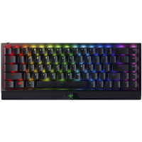 Геймърска клавиатура Razer BlackWidow V3 Mini HyperSpeed Wireless Mechanical Green Switch  - RZ03-03892000-R3M1