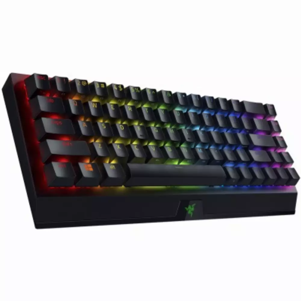 Геймърска клавиатура Razer BlackWidow V3 Mini HyperSpeed Wireless Mechanical Green Switch - RZ03-03892000-R3M1