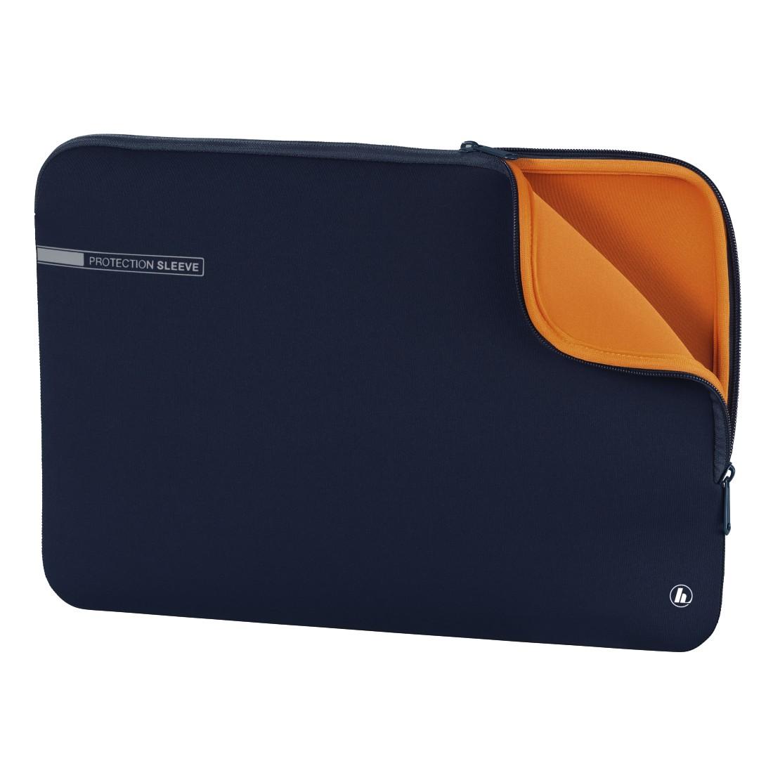 Калъф за лаптоп HAMA "Neoprene" 101552, 11.6", Син/Оранжев