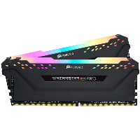 Памет Corsair Vengeance RGB PRO 16GB (2x8GB) DDR4 3600MHz CL18 Black - CMW16GX4M2D3600C18 