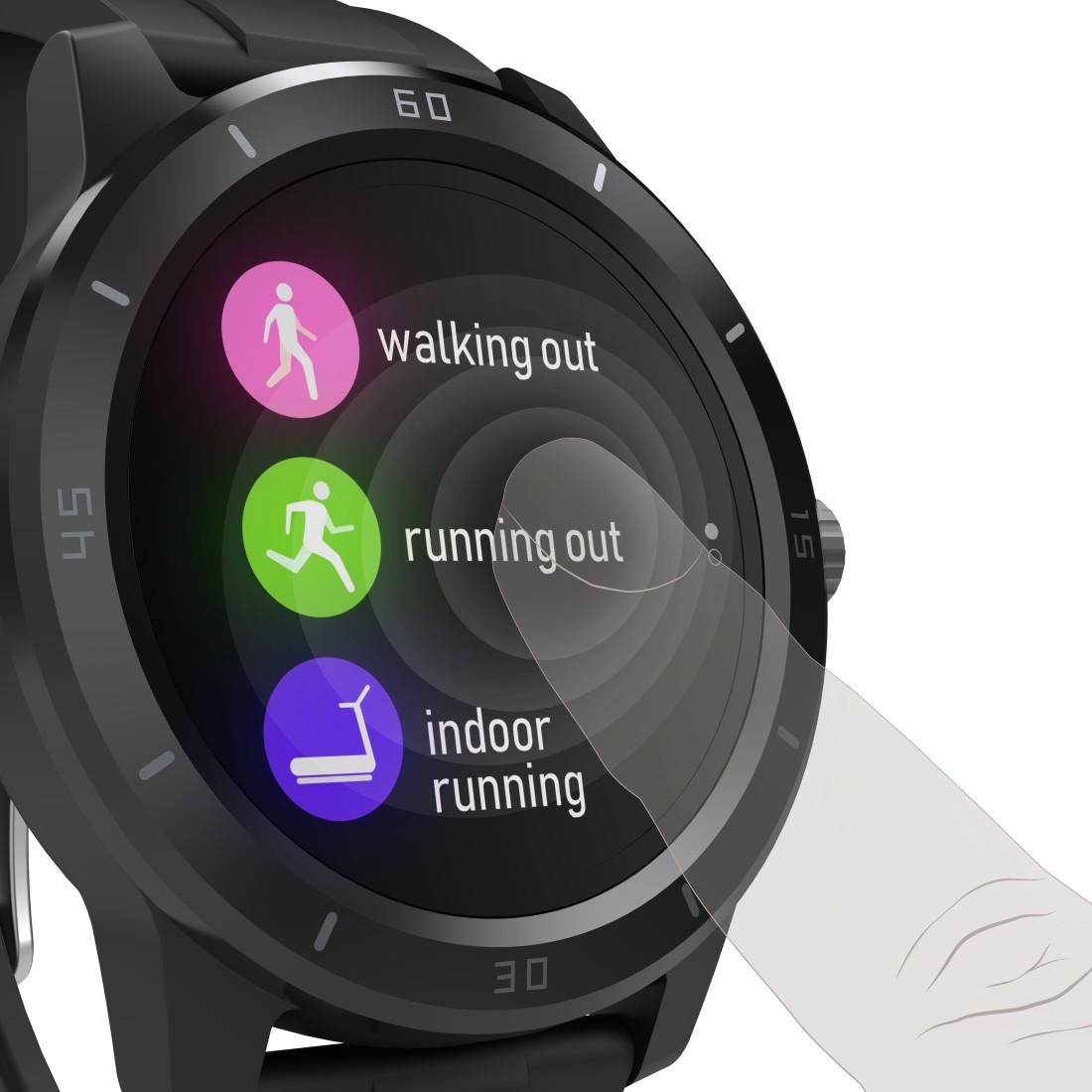 Смарт часовник Hama Fit Watch 6900, 1.3", GPS, Пулс, Пeдометър, Калории, Водоустойчив, Черен