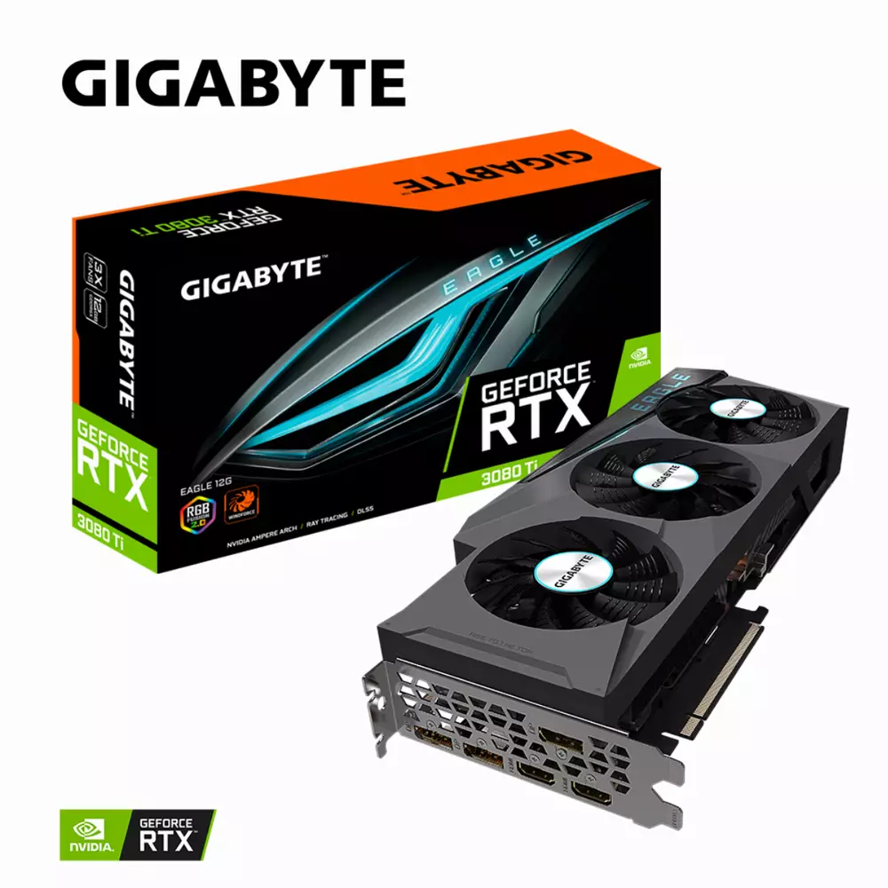 Видео карта GIGABYTE GeForce RTX 3080 TI EAGLE 12GB GDDR6X
