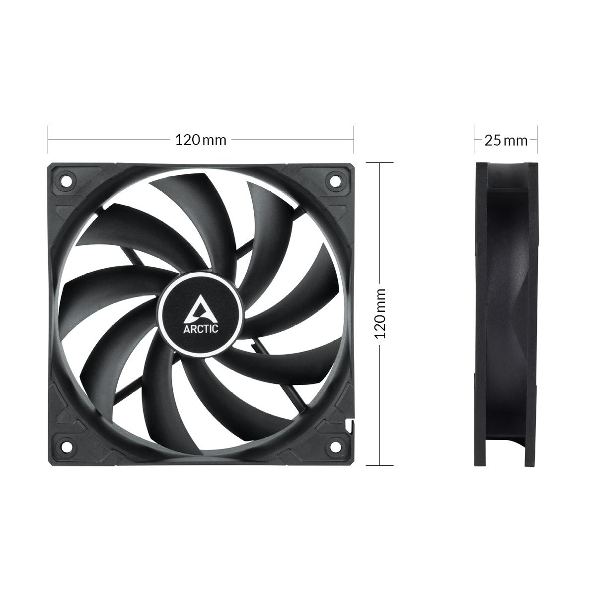 Вентилатор ARCTIC F12 PWM PST CO, 200-1800 RPM- ACFAN00210A