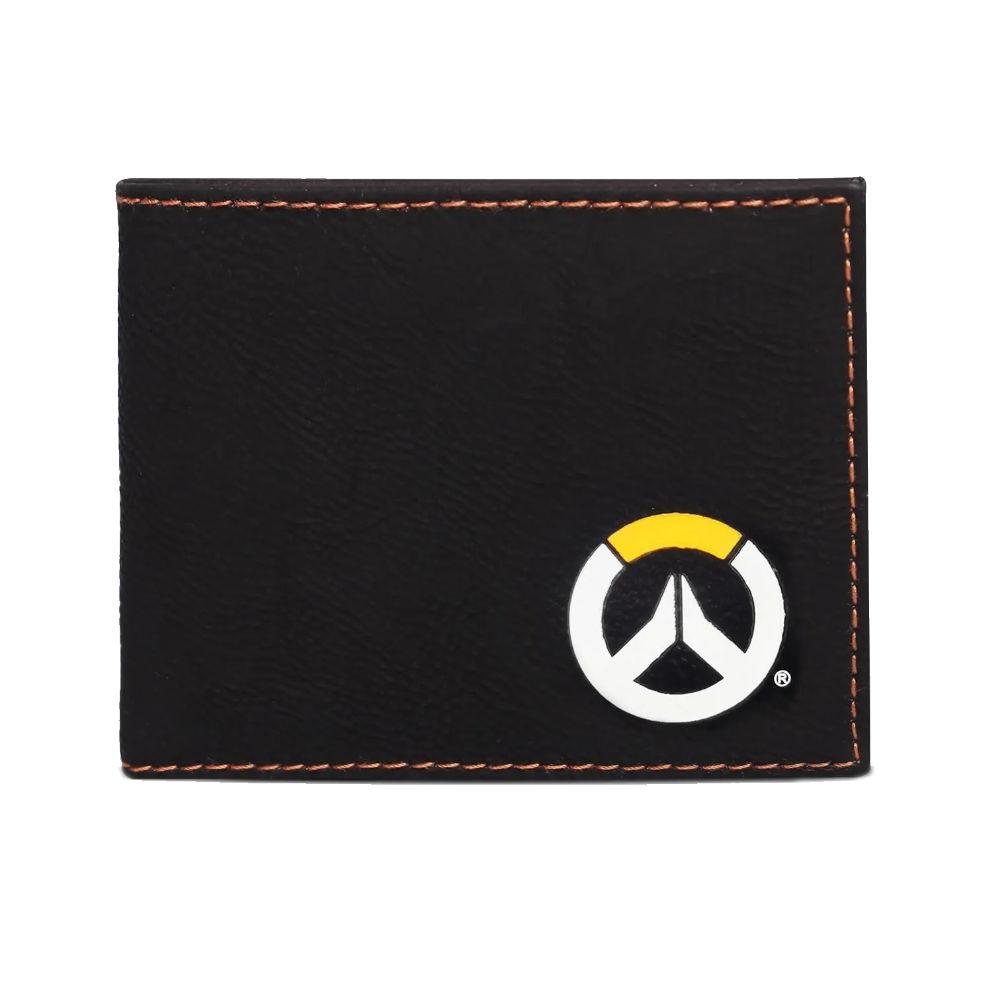 Портфейл Difuzed Overwatch - Logo, Сгъваем, Черен