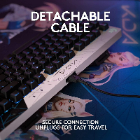 Геймърска механична клавиатура Logitech G Pro K/DA GX Brown Tactile RGB 