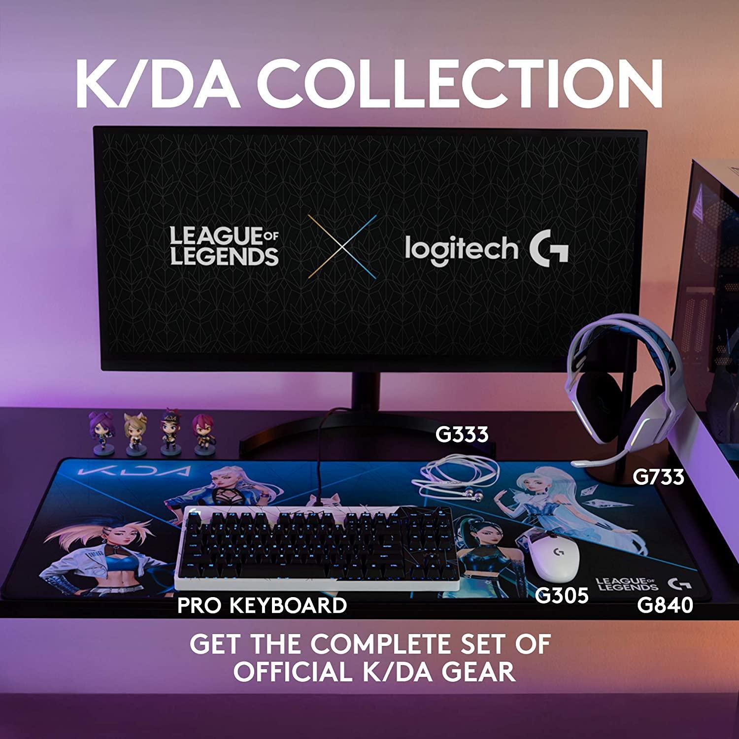 Геймърска мишка Logitech G305 K/DA Lightspeed Wireless - 910-006051