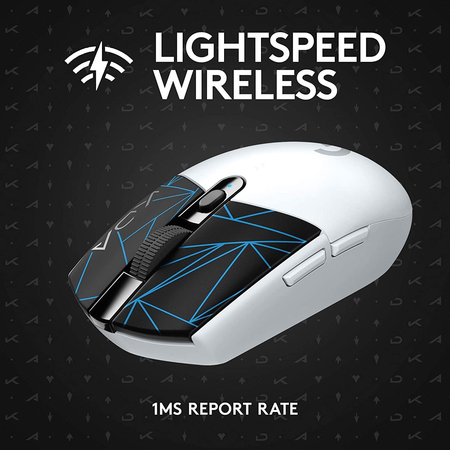 Геймърска мишка Logitech G305 K/DA Lightspeed Wireless - 910-006051