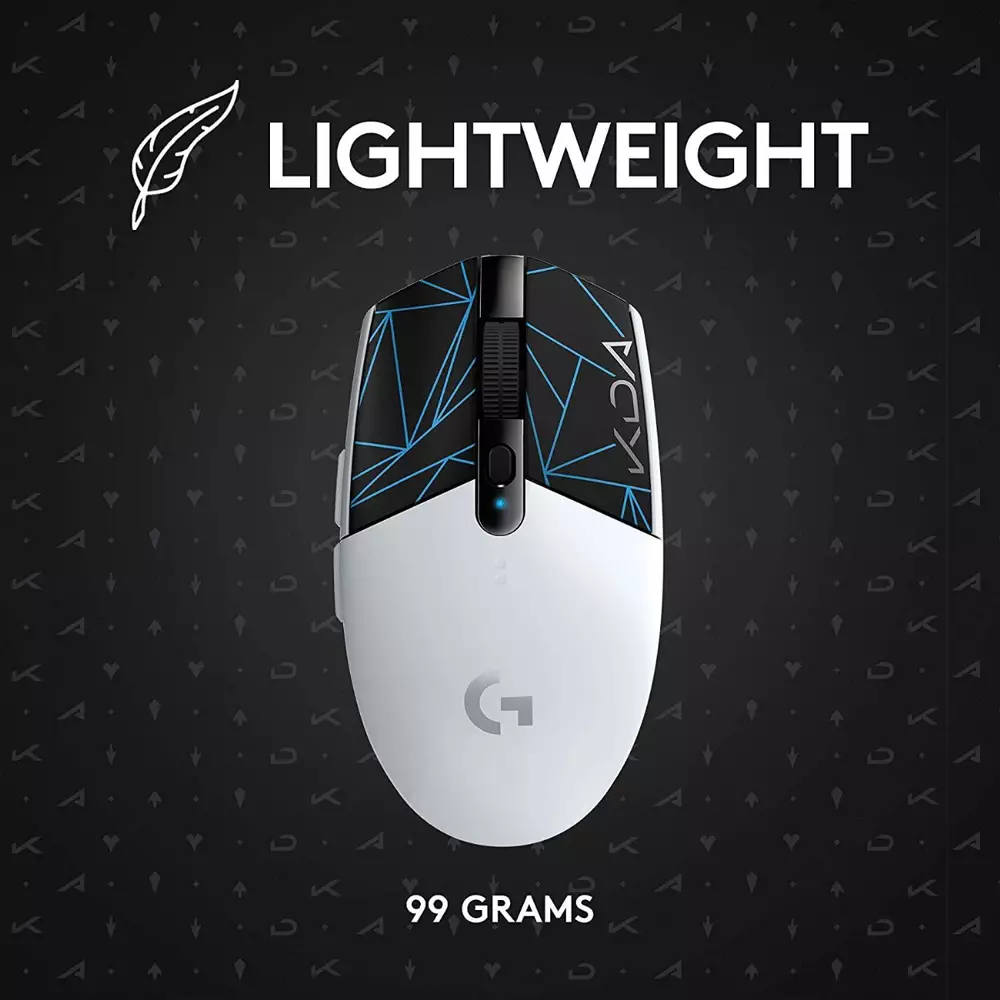 Геймърска мишка Logitech G305 K/DA Lightspeed Wireless - 910-006051