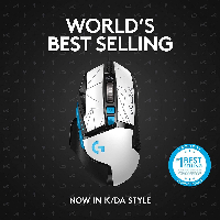 Геймърска мишка Logitech G502 HERO K/DA Lightsync RGB - 910-006095
