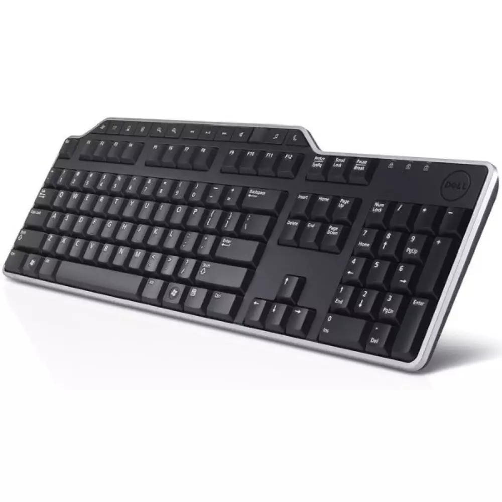 Tastiera Dell KB813 Smartcard Keyboard US/European (QWERTY) - 580-18366-14