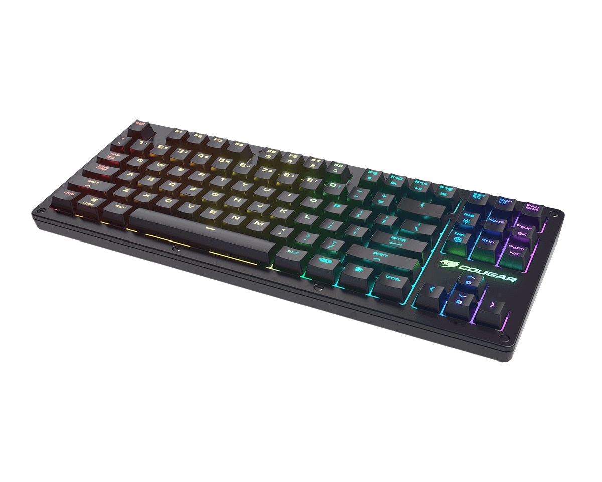 Геймърска клавиатура COUGAR PURI TKL RGB Red Switches Mechanical Gaming Keyboard