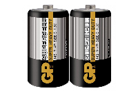 Цинк карбонова батерия GP 14S-S2 Powercell, R14, 2 бр. в опаковка / Shrink, 1.5V