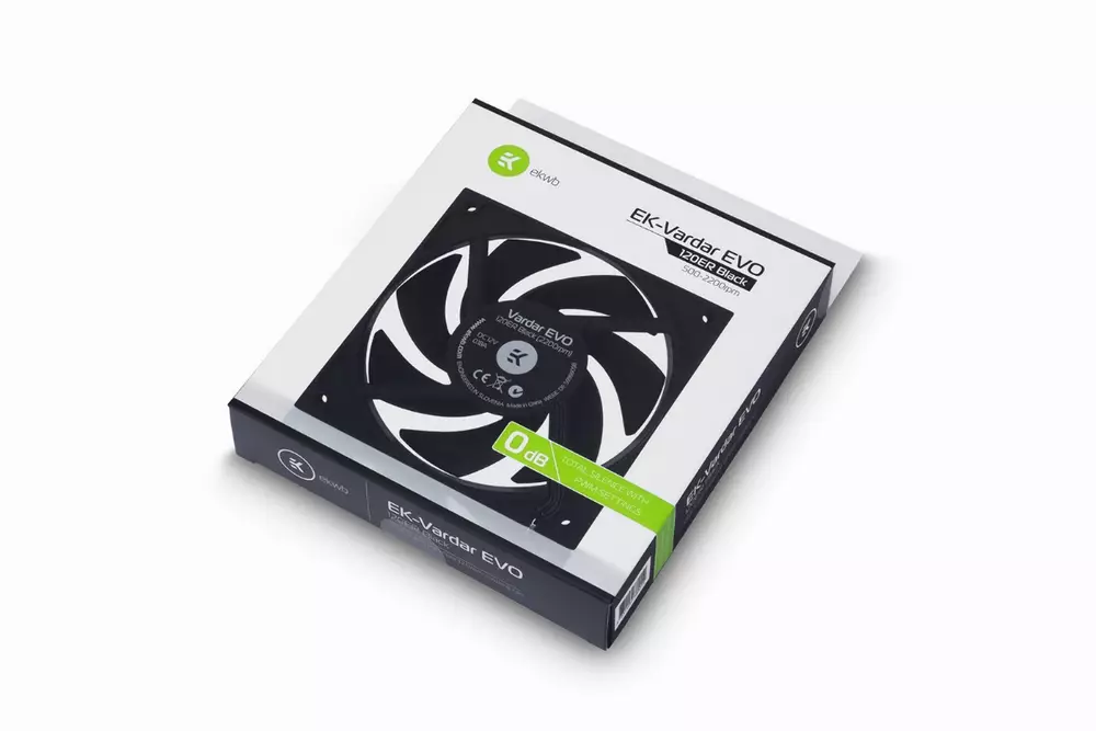Вентилатор EK-Vardar EVO 120ER Black BB (500-2200rpm)