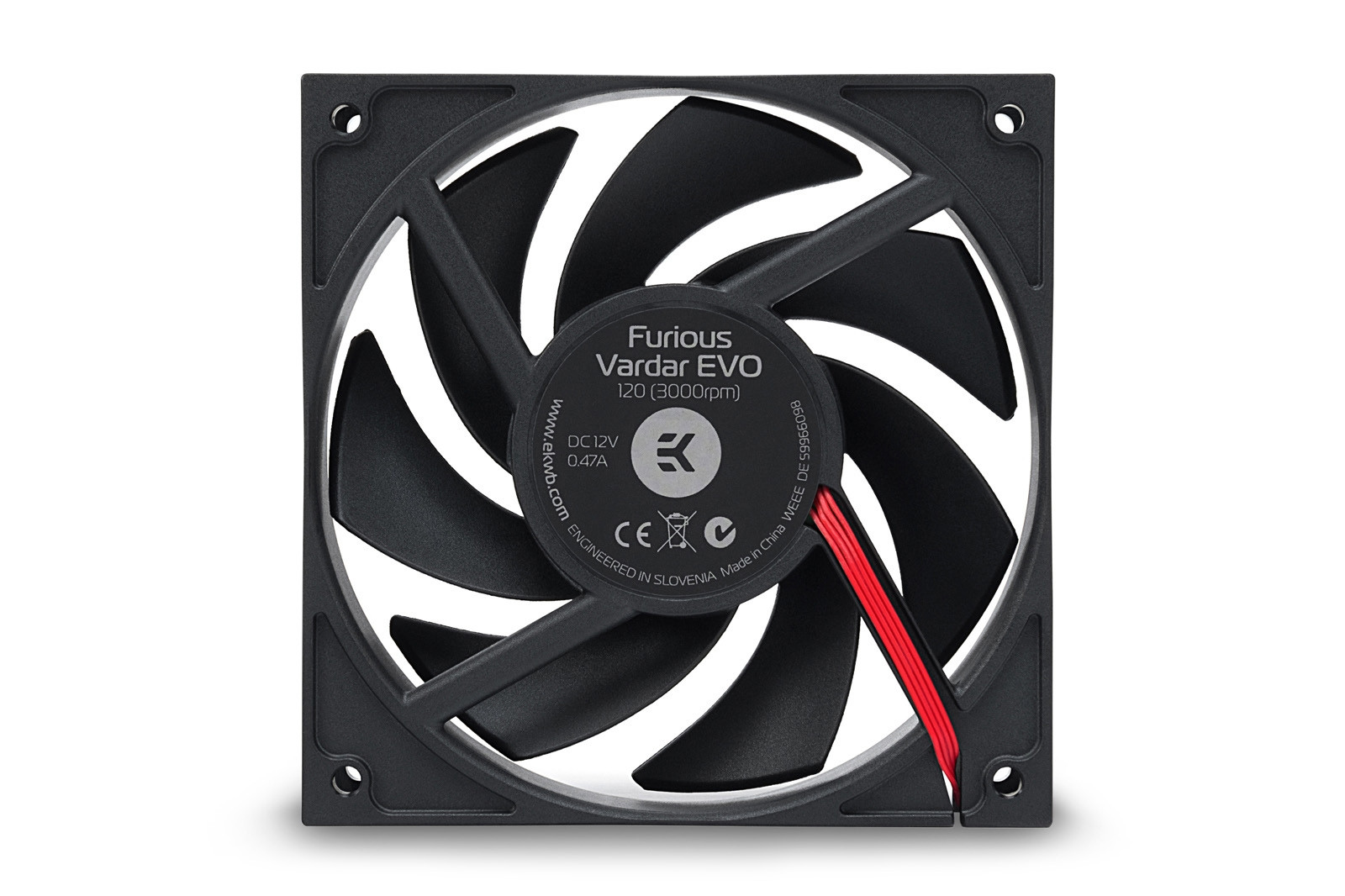 Вентилатор EK-Furious Vardar EVO 120 BB (750-3000rpm)