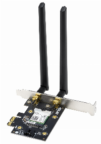 Безжичен адаптер ASUS AX3000 Dual Band PCI-E WiFi 6 (802.11ax) Bluetooth 5.0
