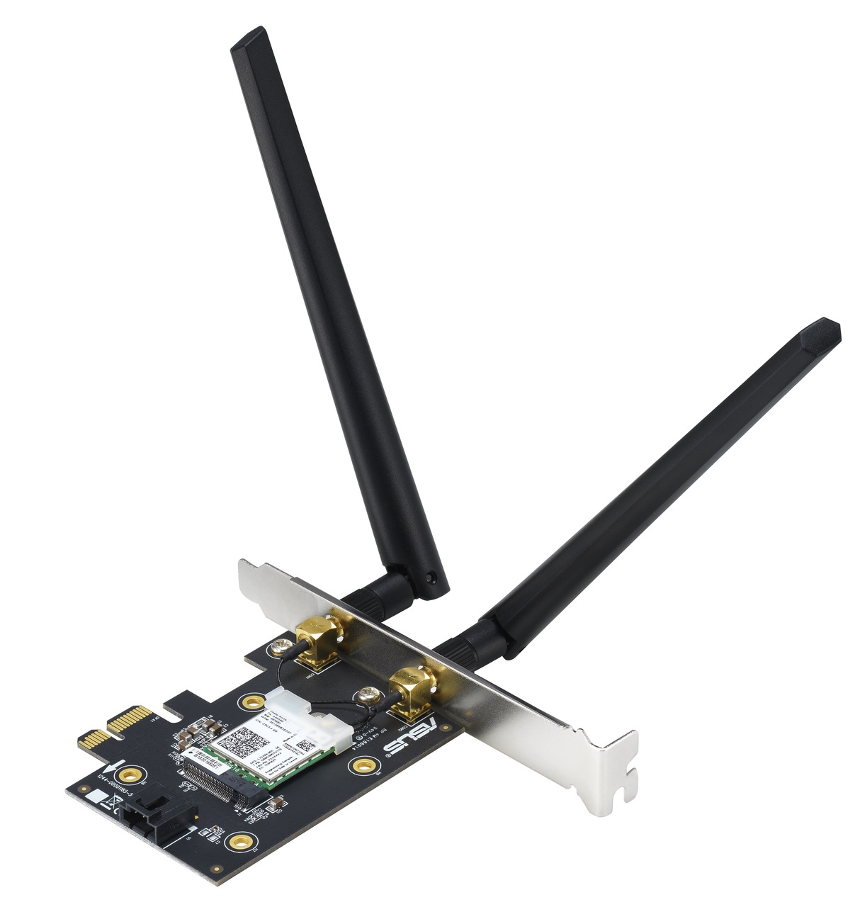 Безжичен адаптер ASUS AX3000 Dual Band PCI-E WiFi 6 (802.11ax) Bluetooth 5.0