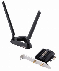 Безжичен адаптер ASUS PCE-AX58BT AX3000 Dual Band PCI-E WiFi 6 (802.11ax) Bluetooth 5.0 WPA3
