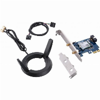 Безжичен адаптер ASUS PCE-AC58BT AC2100 Dual-Band PCIe Wi-Fi Bluetooth 5.0