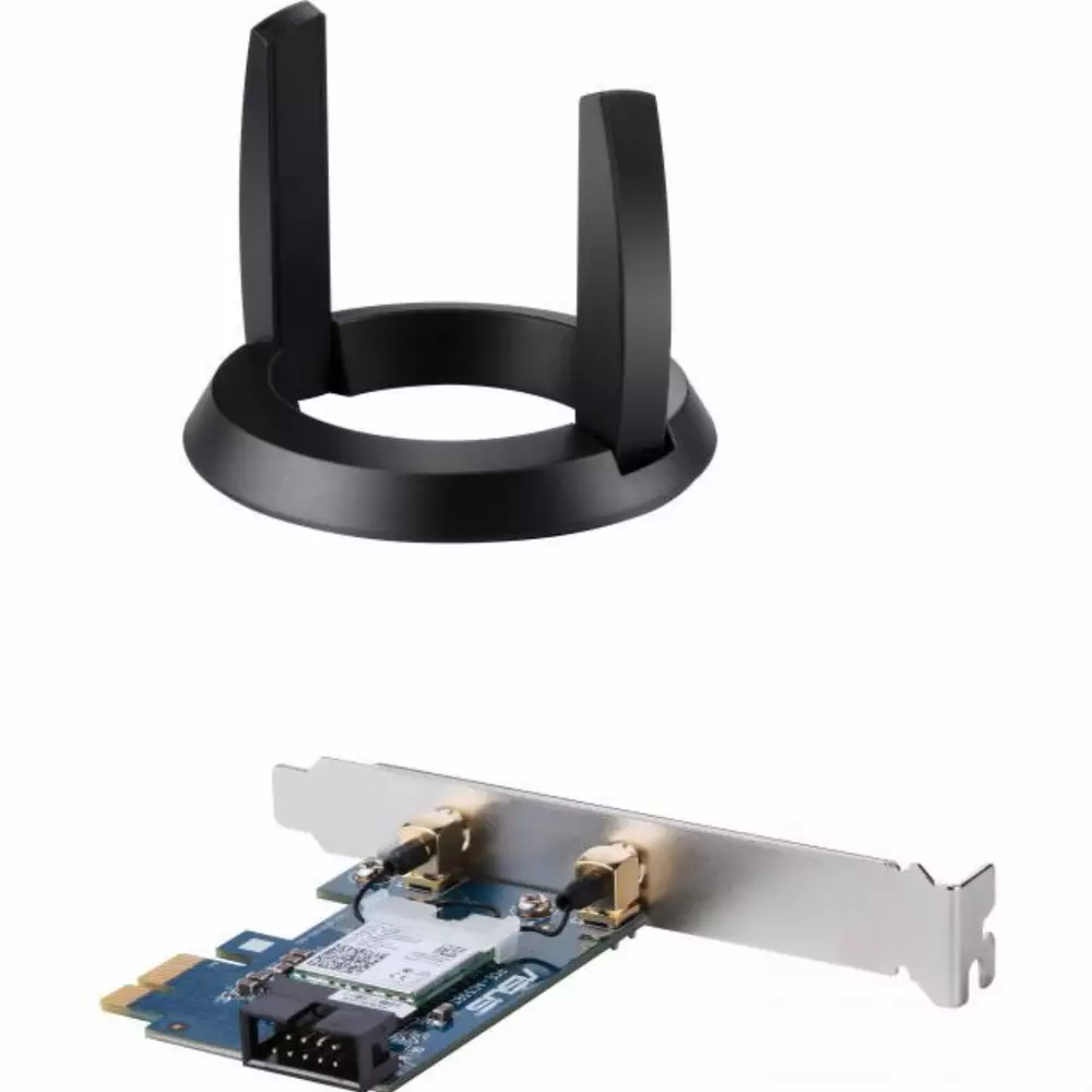 Безжичен адаптер ASUS PCE-AC58BT AC2100 Dual-Band PCIe Wi-Fi Bluetooth 5.0