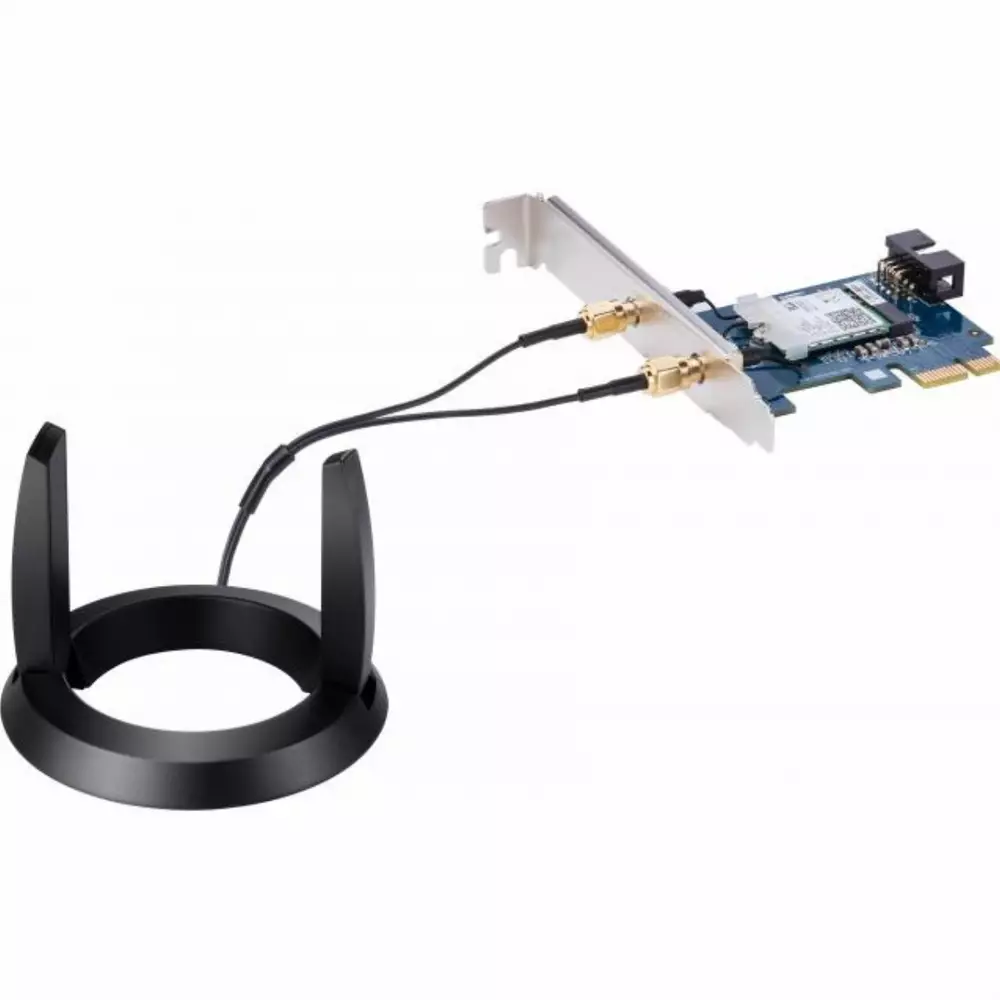 Безжичен адаптер ASUS PCE-AC58BT AC2100 Dual-Band PCIe Wi-Fi Bluetooth 5.0