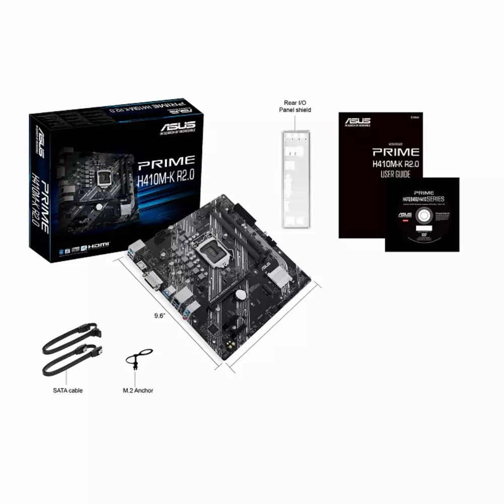 Дънна платка ASUS PRIME H410M-K R2.0