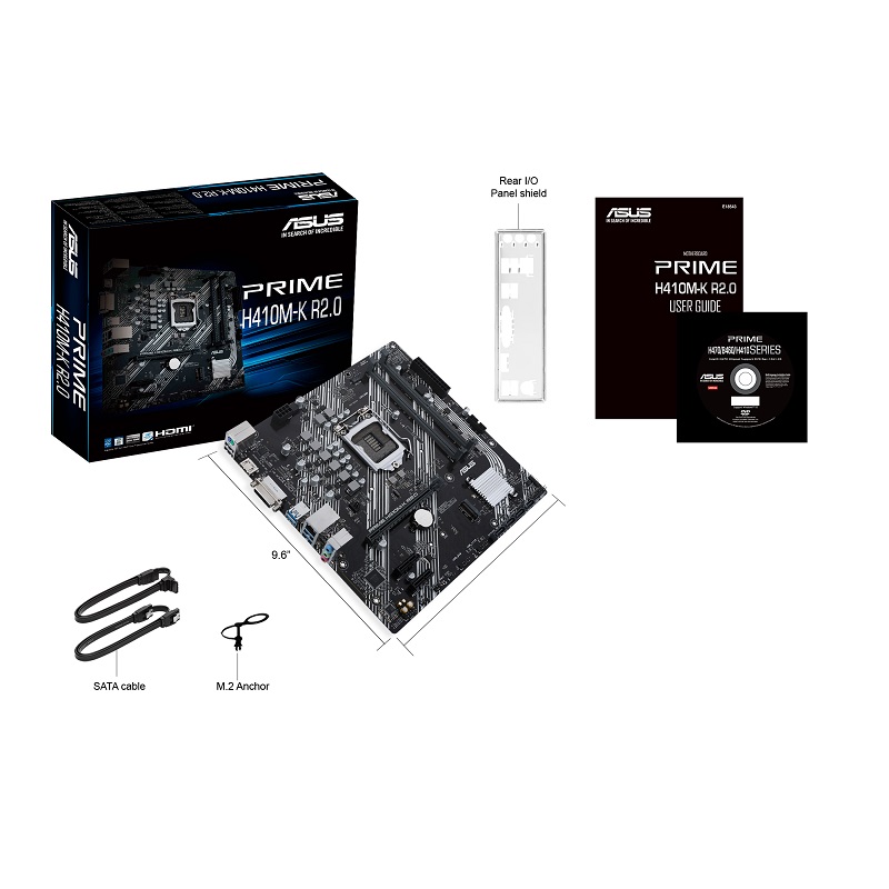 Дънна платка ASUS PRIME H410M-K R2.0