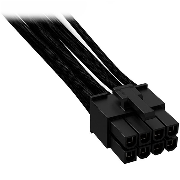 Кабел be quiet! CPU POWER CABLE CC-7710, Connectors 1x P8, cable length 700mm, Individually sleeved, black - BC061	