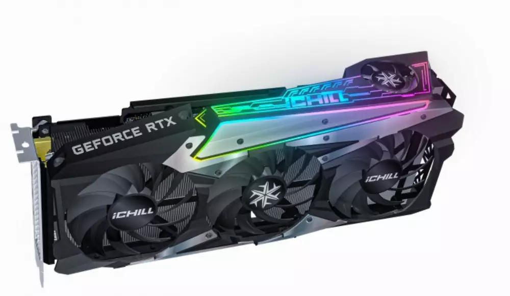 Видео карта Inno3D GeForce RTX 3070 iCHILL X4 LHR