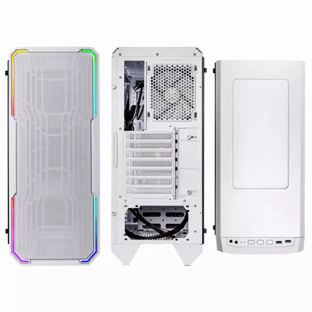 Кутия BitFenix ENSO Mesh 4ARGB White