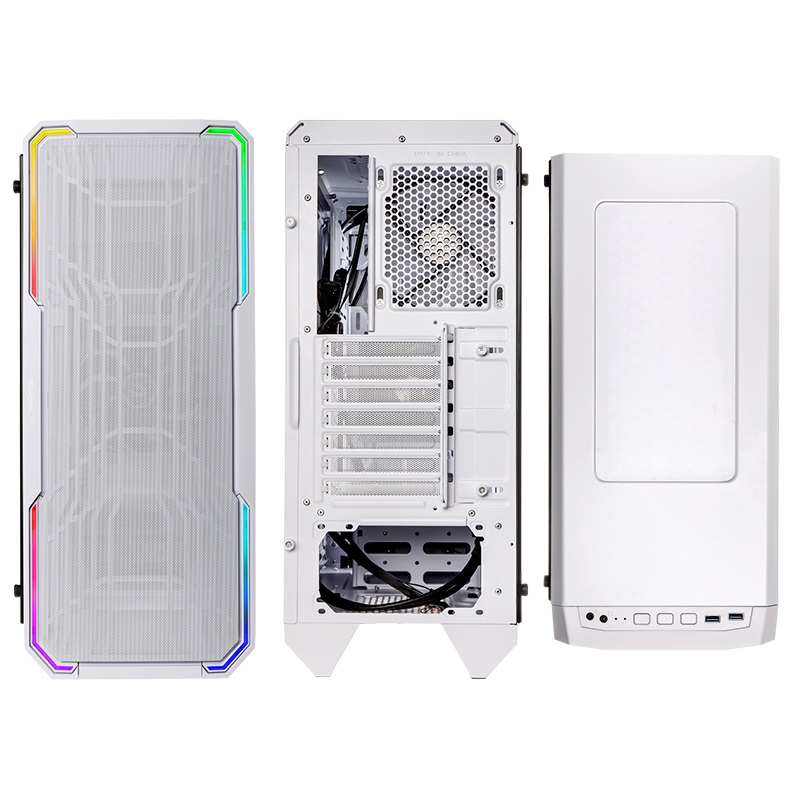 Кутия BitFenix ENSO Mesh 4ARGB White