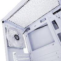 Кутия BitFenix NOVA Mesh SE TG White/Purple